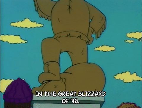 Season 1 Statue GIF by The Simpsons