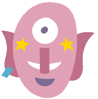 monster mask Sticker by Javi Roque