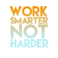 Rollercoaster Work Smarter Not Harder Sticker by Twin_Made