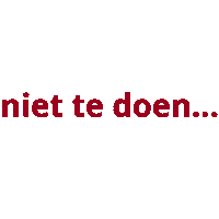madelonrijkers madelon madelon rijkers niet te doen Sticker
