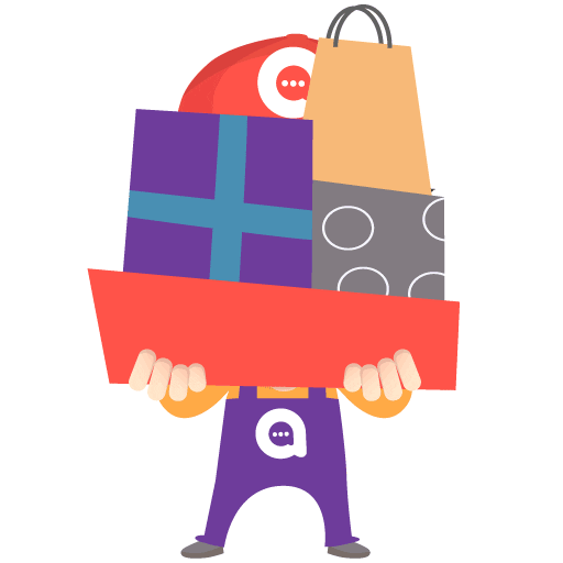 Delivery Shopper Sticker by AskAlan