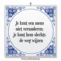 Wijsheid Spreuk GIF by Tegelspreuken.nl