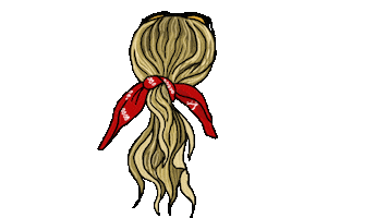 hair head Sticker by stalebagel