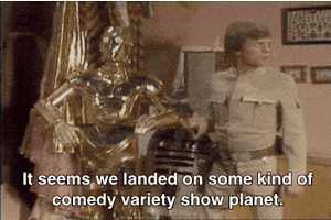 Suspicious Star Wars GIF