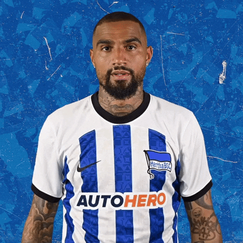 Prince Boateng Bundesliga GIF by Hertha BSC