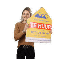 Tehuur Sticker by Huizenbeurs