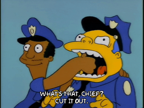 Season 4 Lou GIF by The Simpsons