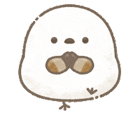 nakasan_ms bird かわいい 鳥 とり Sticker