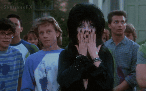 ShriekeeFX giphyupload movie excited horror GIF