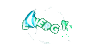 Glitch Glow Sticker