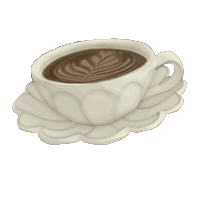 Coffee Latte Sticker