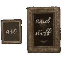 Art Vintage Sticker