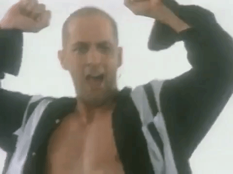 im too sexy right said fred GIF