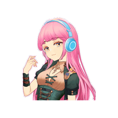 Chibi Maria Sticker by DigiDaigaku