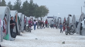 Refugees Flood Turkish Camps as Islamic State Siege Wages in Kobane