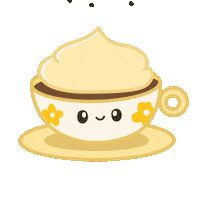 Whipped Cream Illustration Sticker by Demic