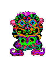 Pop Art Halloween Sticker