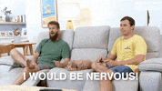 Scared Watching Tv GIF by Gogglebox Australia