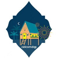 Raya Kampung GIF by Celcom