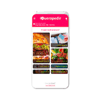 queropedirapp delivery app baixeoapp queropedirapp Sticker