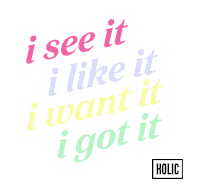 holic_nation fashion shopping shop shoes Sticker