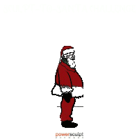 Christmas Workout Sticker by Power Sculpt Fitness