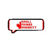 Small Fringe Minority Sticker by fitplan