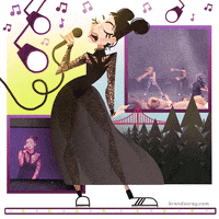 brandanray art music animation illustration GIF