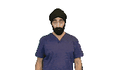 protrusivedentalpodcast not impressed singh arms folded jaz gulati Sticker