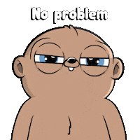 No Problem Ok Sticker by Fugz Official