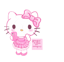 Hello Kitty Pink Sticker