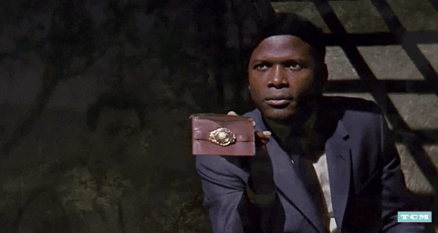 Serious Sidney Poitier GIF by Turner Classic Movies