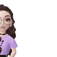 Girl Hello Sticker by Bel Diniz
