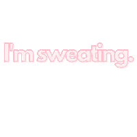 Sweating Work Out Sticker by MissChristieGirl