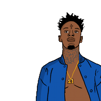 Vote Early 21 Savage Sticker by Creative Courage