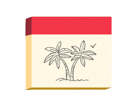 Palm Tree Vacation Sticker by Microsoft Cloud