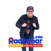 Omar Vasquez Radio Sticker by RadiomarFM