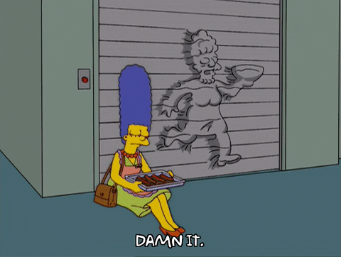 damn it marge simpson GIF