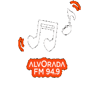 Love Sticker by Rádio Alvorada FM 94,9