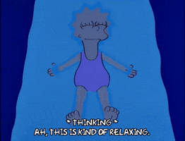 lisa simpson sleeping GIF