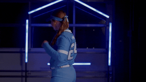Softball Smile GIF by UNC Tar Heels