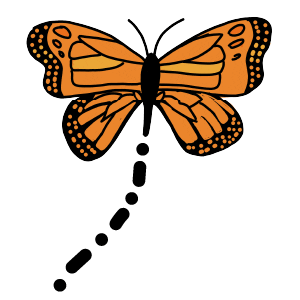 naturesupplyco giphyupload nature fly butterfly Sticker