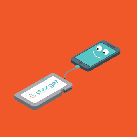 Charge7 GIF by charge7powerbanks