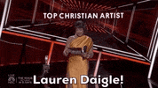 Lauren Daigle GIF by Billboard Music Awards