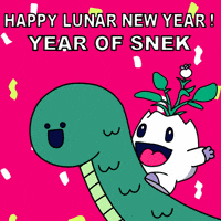Happy New Year Snake GIF by Magic Eden