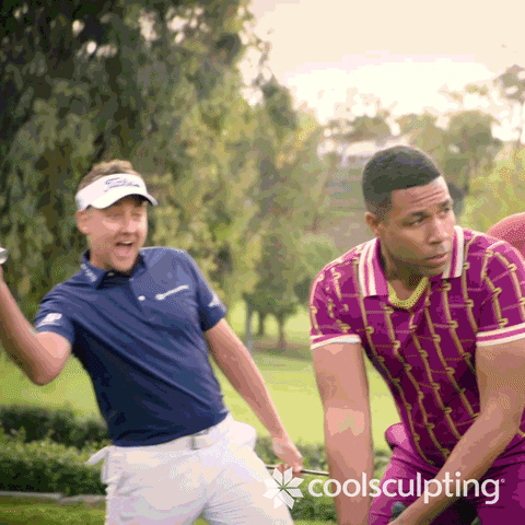 #ian poulter #funny GIF by CoolSculpting