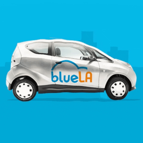 Electricvehicles GIF by BlueLA Car Sharing