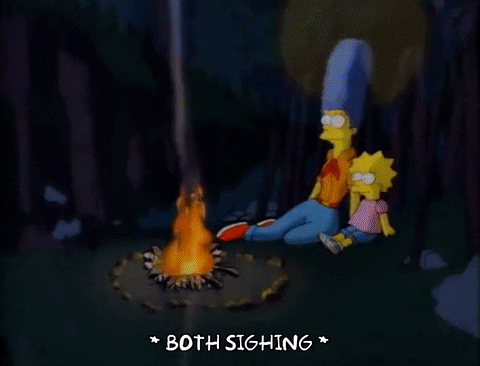 Season 1 Waiting GIF by The Simpsons