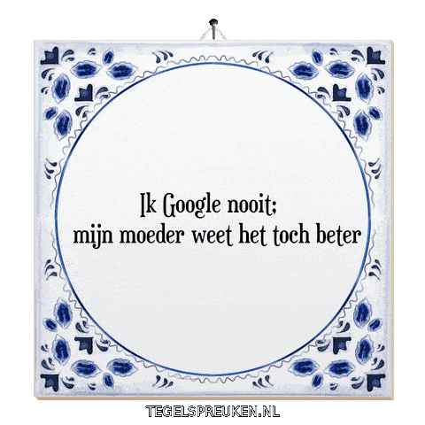 Nl Wijsheid Sticker by Tegelspreuken.nl