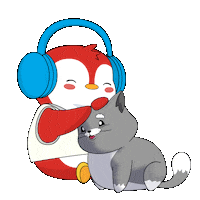 Cat Day Sticker by Pudgy Penguins